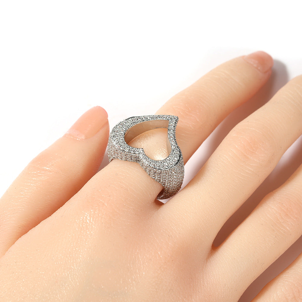 Hollow Heart Ring
