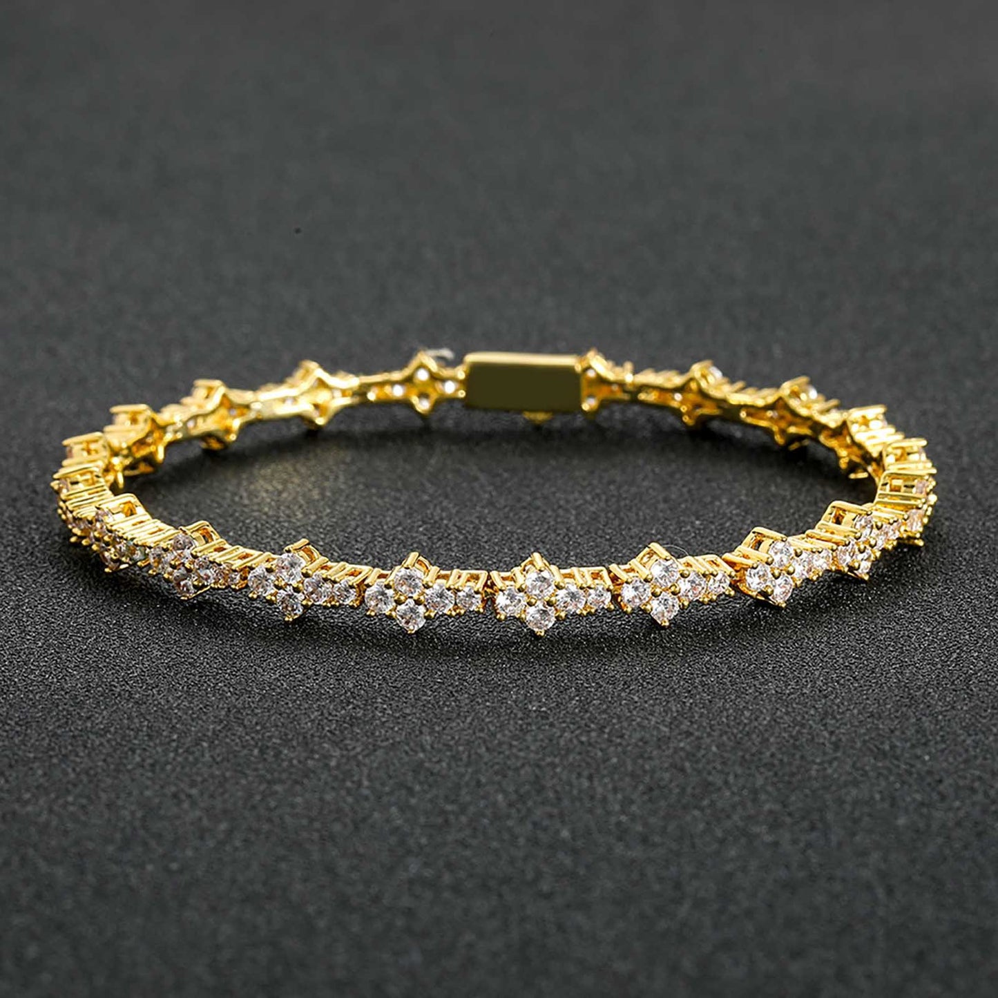 Plum Tennis Bracelet