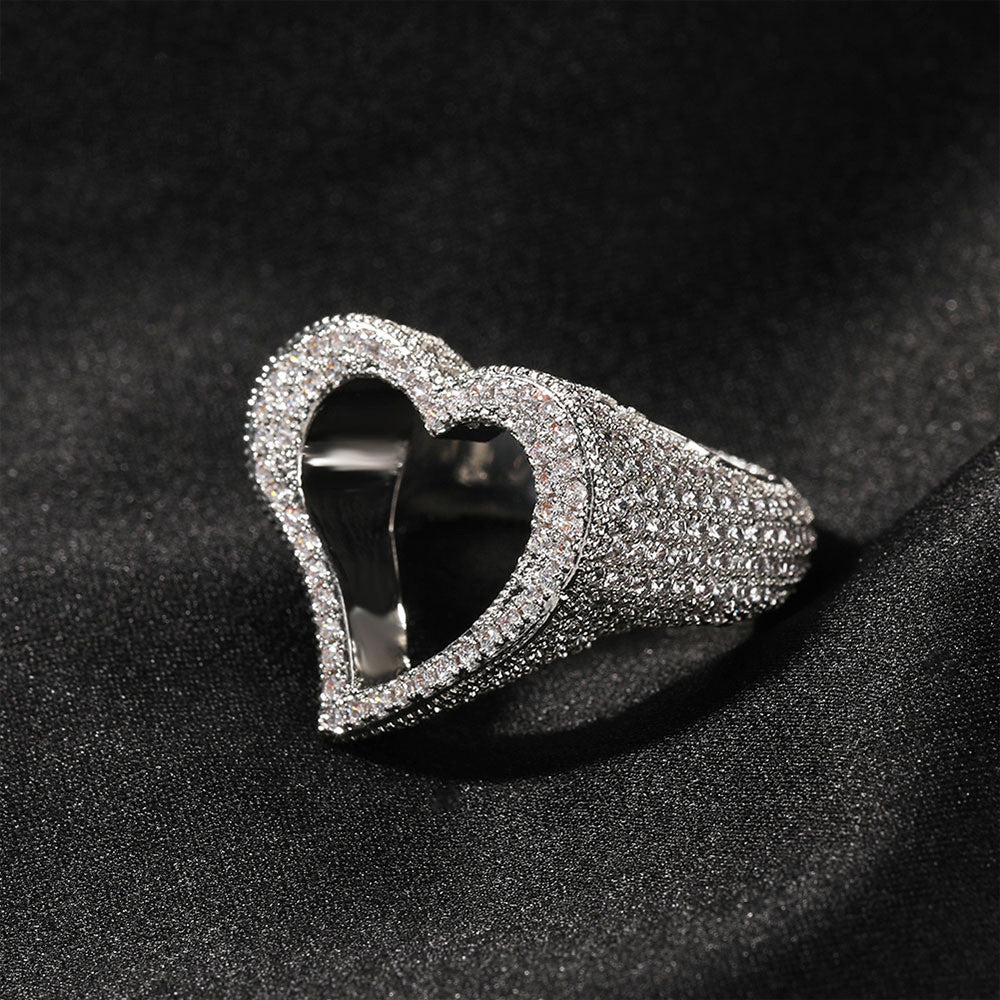 Hollow Heart Ring