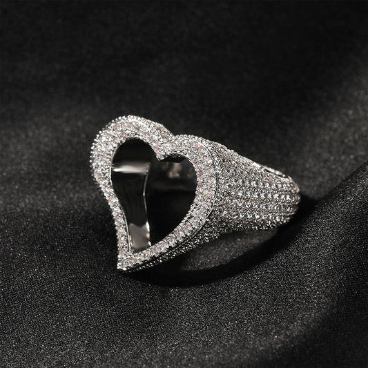 Hollow Heart Ring