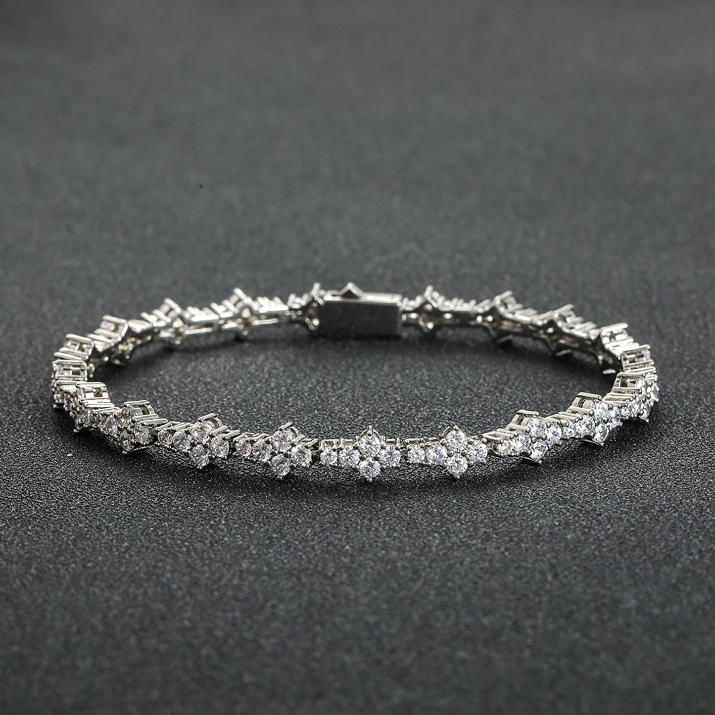 Plum Tennis Bracelet
